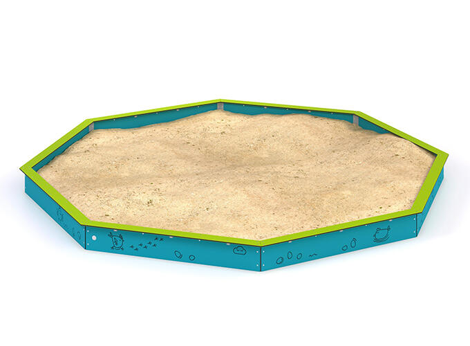 Octagonal sandbox, d-5000 (HDPE) Octagonal sandbox, d-5000 (HDPE)